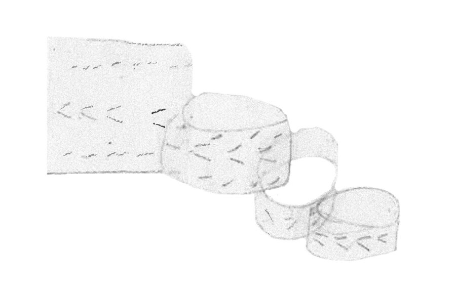 Black and white line drawing